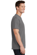 Unisex Core Cotton Tee - Medium Gray