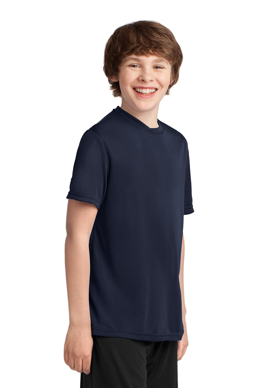 Youth Performance Tee - Deep Navy