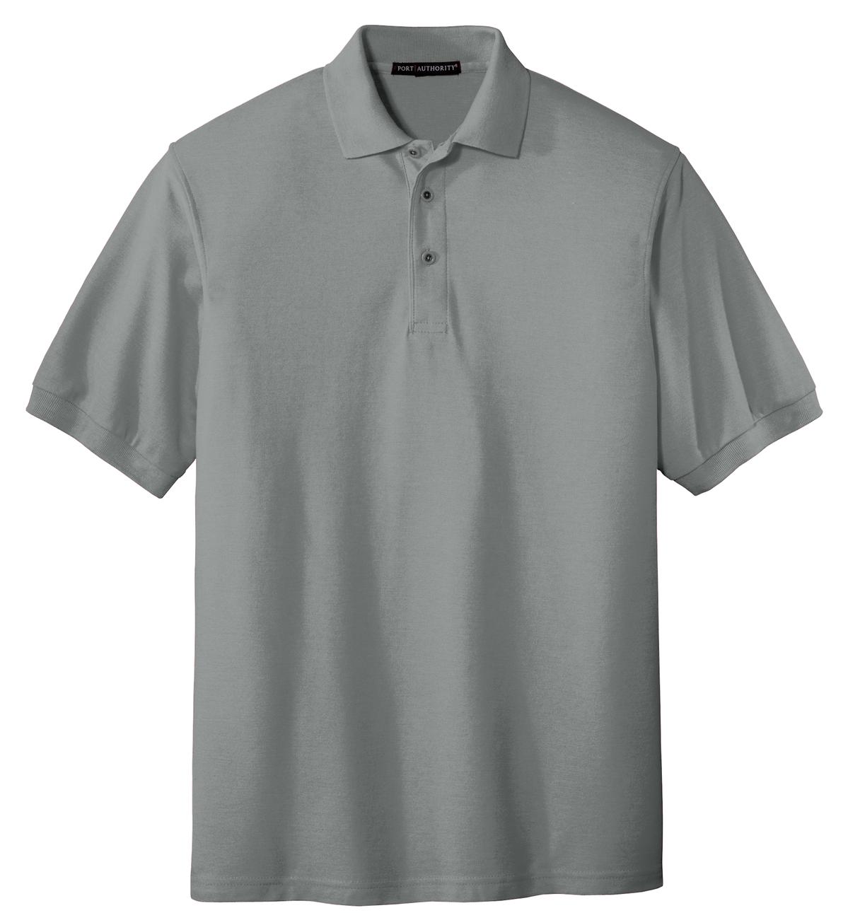 Unisex Silk Touch Polo - Cool Gray