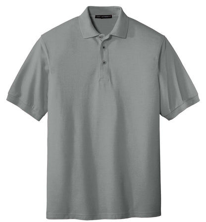 Unisex Silk Touch Polo - Cool Gray