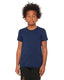 Bella + Canvas 3413Y - Youth Triblend Short-Sleeve T-Shirt - Navy Triblend