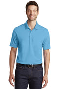 Unisex Dry Zone UV Micro-Mesh Polo - Carolina Blue