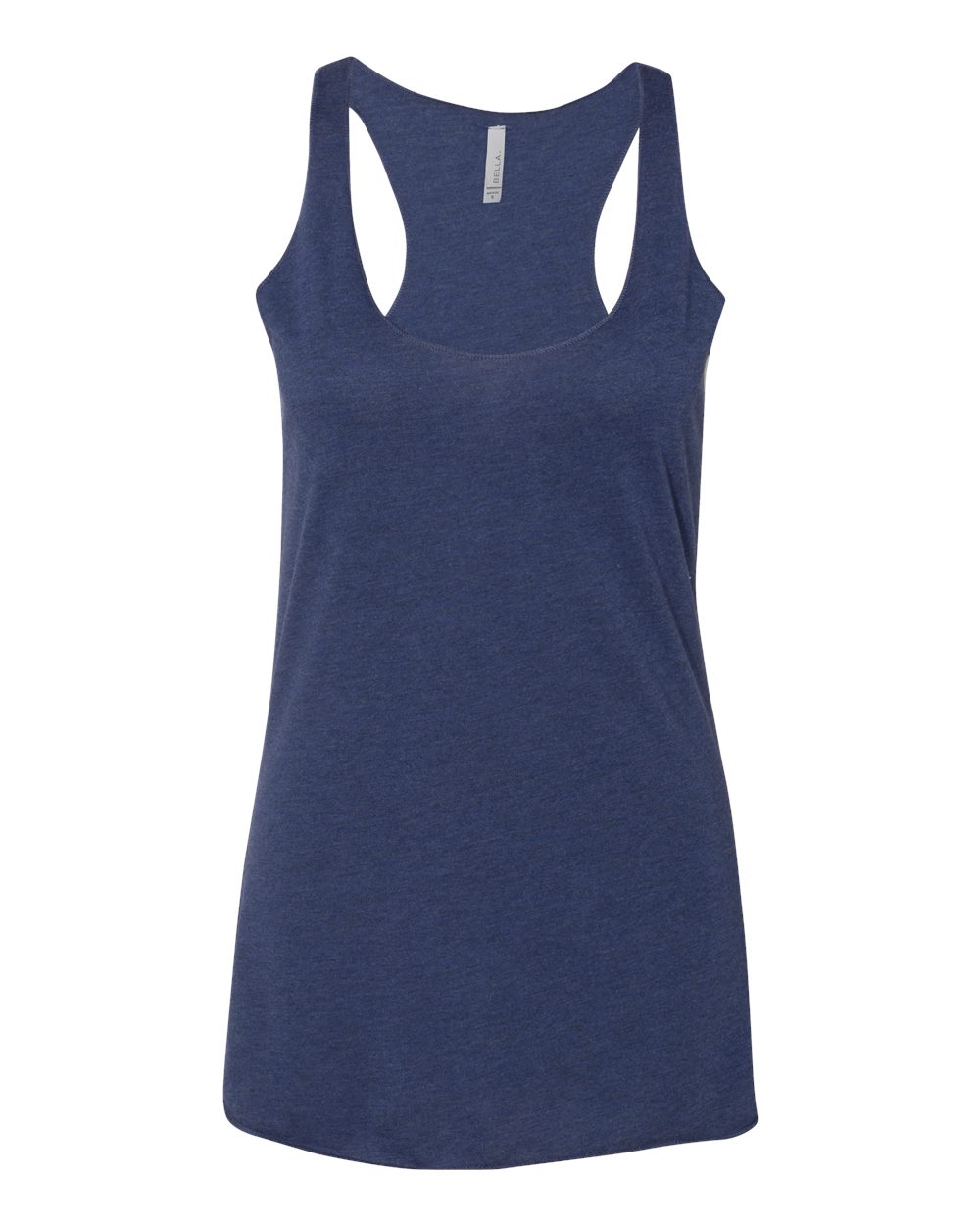 Women's Triblend Racerback Tank - Navy Triblend