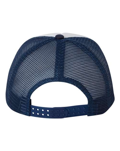 Valucap VC700 White/ Navy — back
