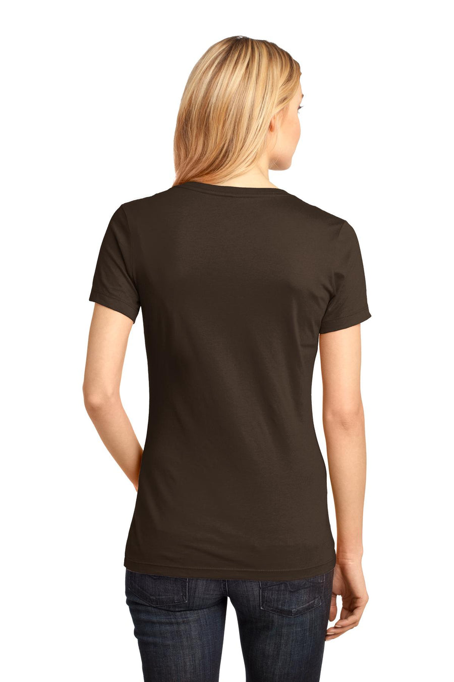 Women's Perfect Weight V-Neck Tee - Espresso