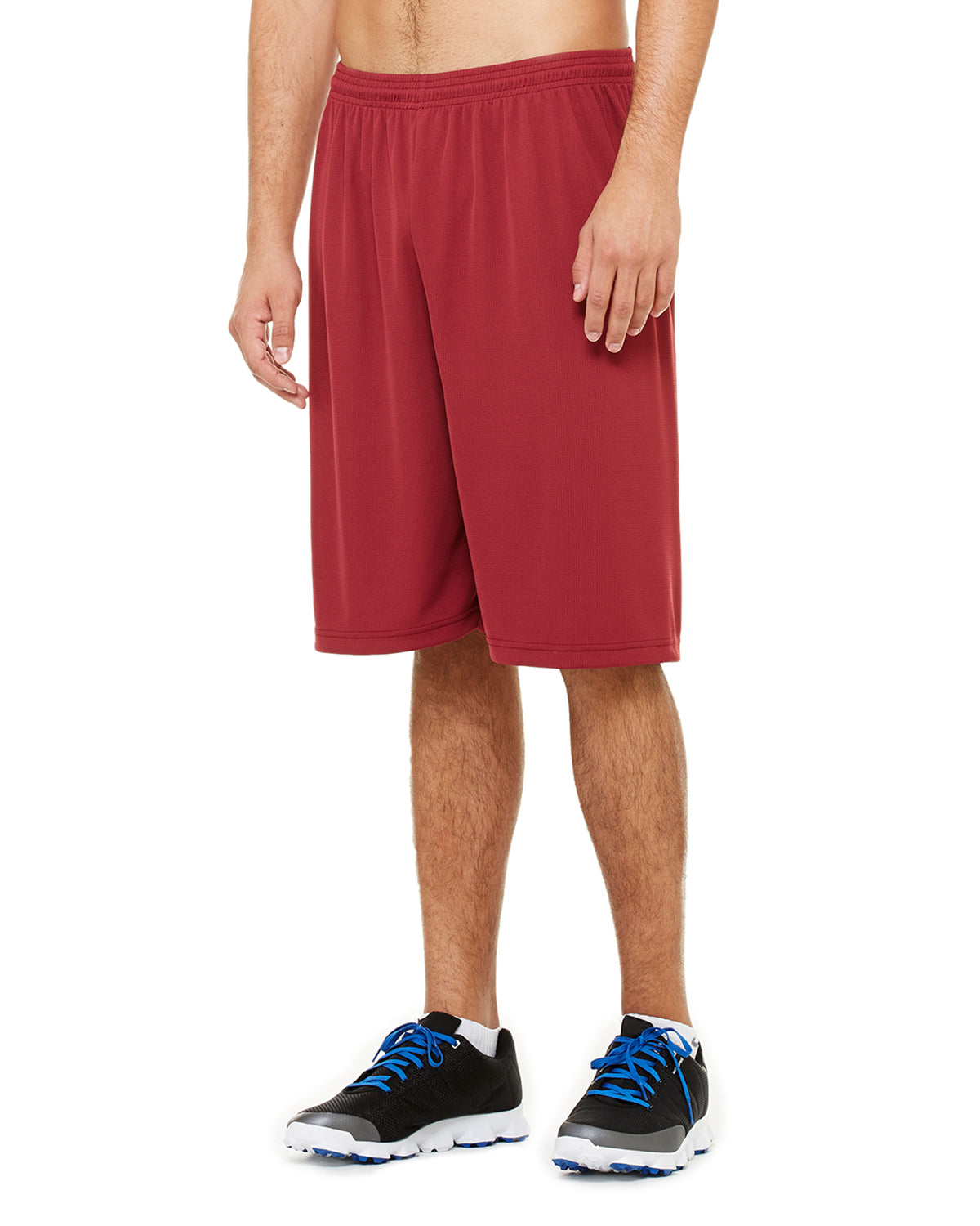 Unisex Mesh 11" Short - Sport Maroon