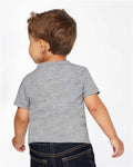 Rabbit Skins 3401 Heather — on model back