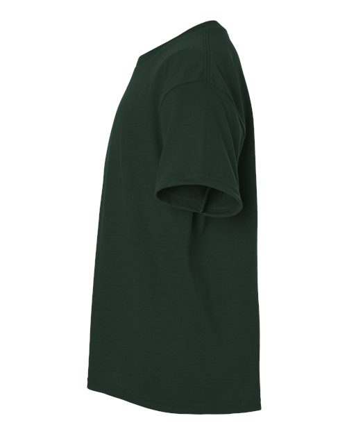 Gildan 8000B Forest Green — direct side