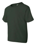 Gildan 8000B Forest Green — side