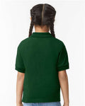 Gildan 8800B Forest Green — on model back