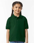 Gildan 8800B Forest Green — on model front