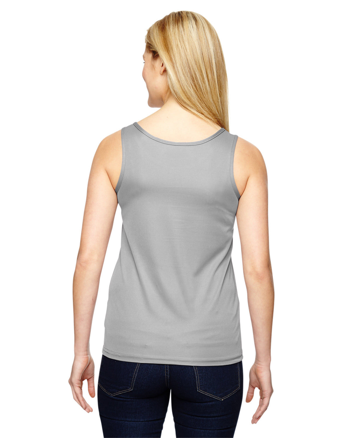 Women's Training Tank - Silver Gray