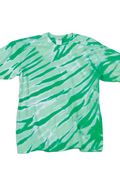 Youth One Color Tiger Stripe T-Shirt - Kelly Green