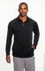 Devon & Jones DG440 - Men's Stretch Tech-Shell® Compass Quarter-Zip - Black