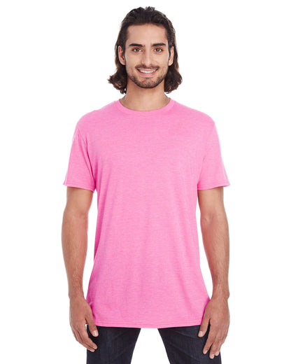 Lightweight Softstyle T-Shirt - Heather Hot Pink
