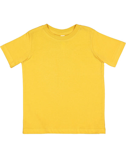 Toddler Fine Jersey T-Shirt - Mustard