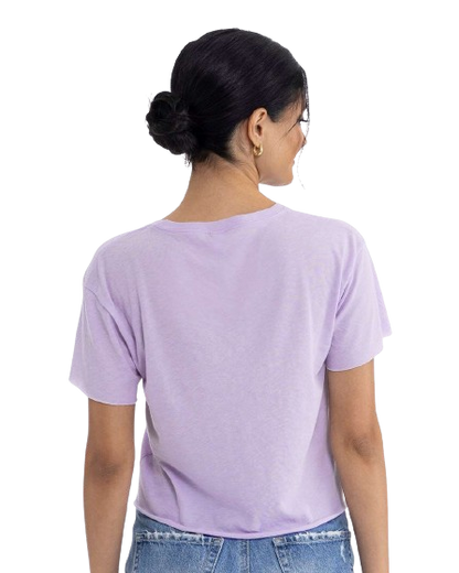 Women's Festival Cali Crop T-Shirt - Lavender
