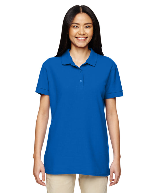 Women's Premium Cotton® Women's Double Piqué Polo - Royal
