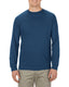 American Apparel AL1304 - Unisex Heavyweight Cotton Long-Sleeve T-shirt - Harbor Blue
