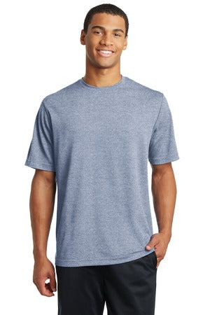 Unisex PosiCharge RacerMesh Tee - True Navy Heather
