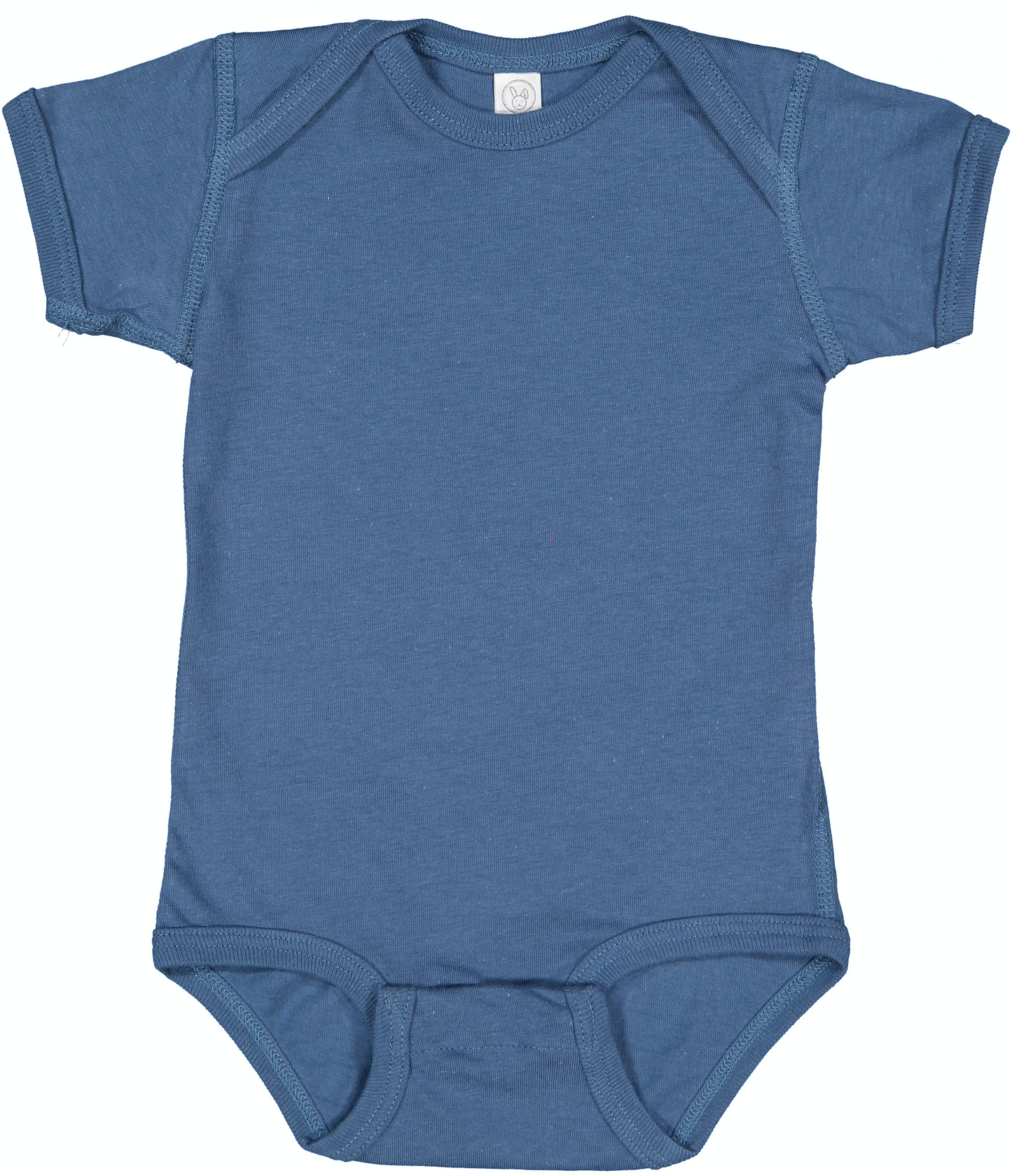 Infant Fine Jersey Bodysuit - Indigo