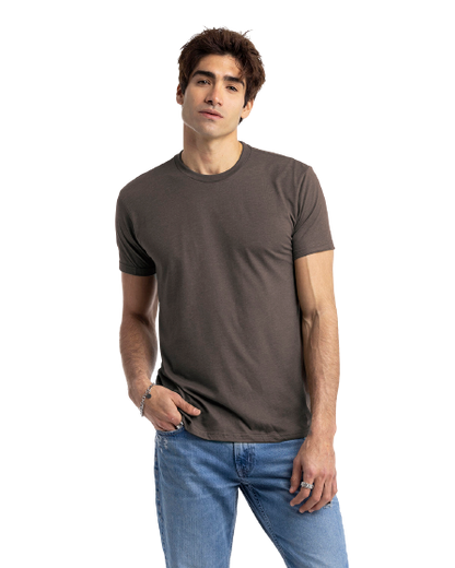 Unisex CVC Crewneck T-Shirt - Espresso
