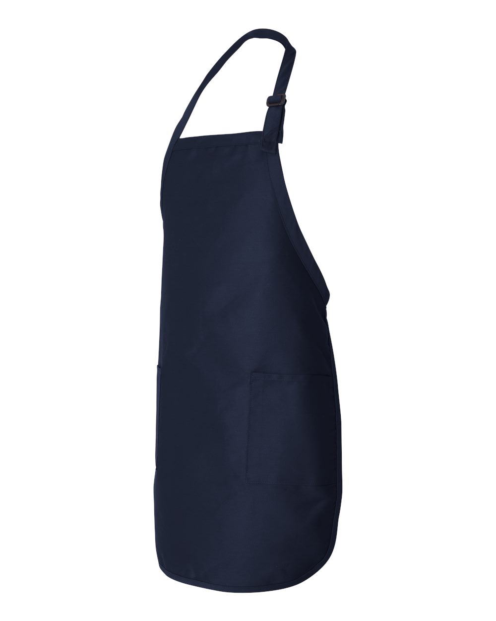 Full-Length Apron with Pockets - Navy
