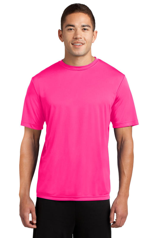 Unisex Tall PosiCharge Competitor Tee - Neon Pink
