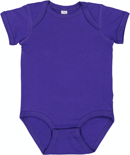 Infant Fine Jersey Bodysuit - Purple