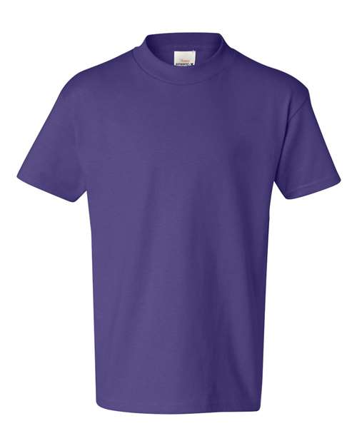 Hanes 5450 Purple — front