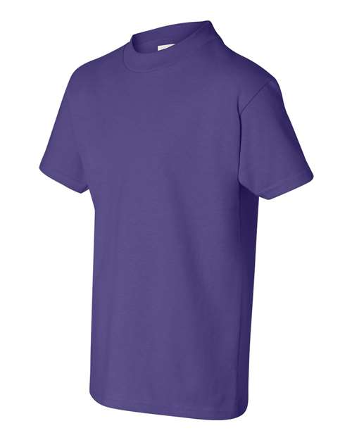 Hanes 5450 Purple — side