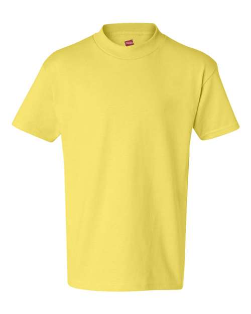 Hanes 5450 Yellow — front