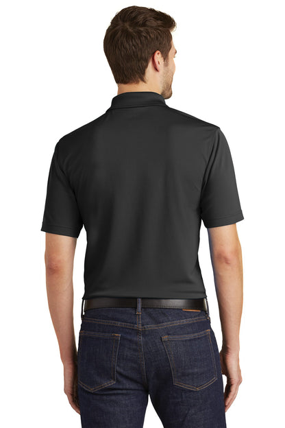 Unisex Dry Zone UV Micro-Mesh Polo - Deep Black