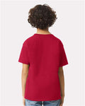 Gildan 2000B Cherry Red — on model back