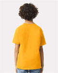 Gildan 2000B Gold — on model back
