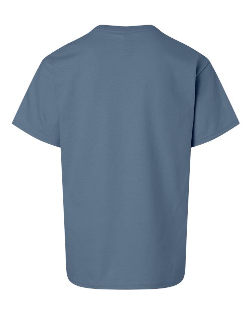Gildan 2000B Indigo Blue — back