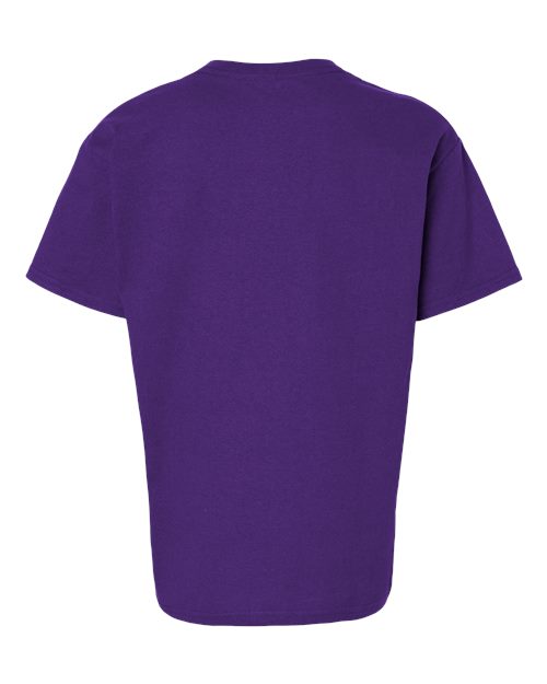 Gildan 2000B Purple — back