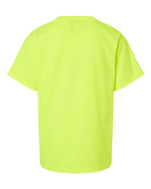 Gildan 2000B Safety Green — back