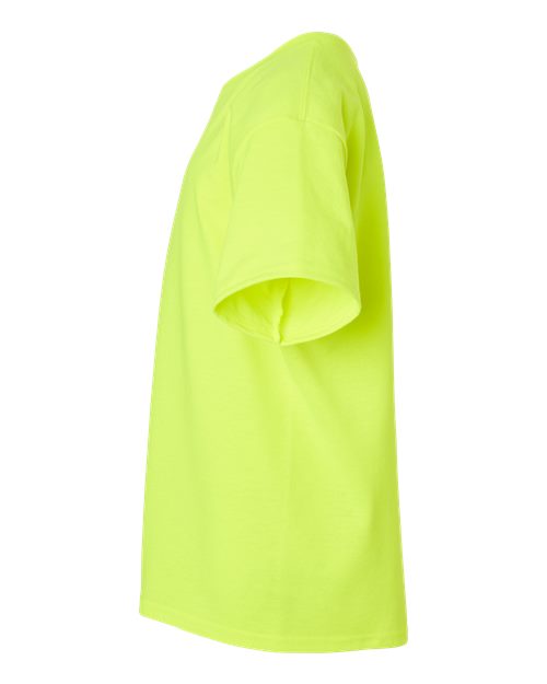 Gildan 2000B Safety Green — direct side