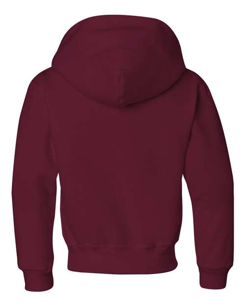 JERZEES 996YR Maroon — back