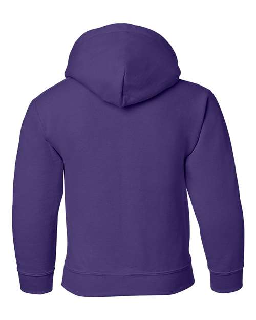 Gildan 18500B Purple — back
