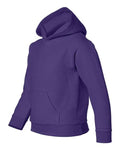 Gildan 18500B Purple — side
