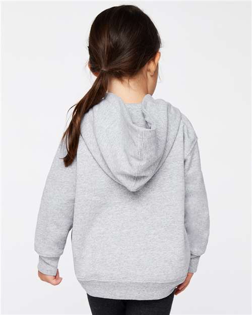 Rabbit Skins 3326 Heather — on model back