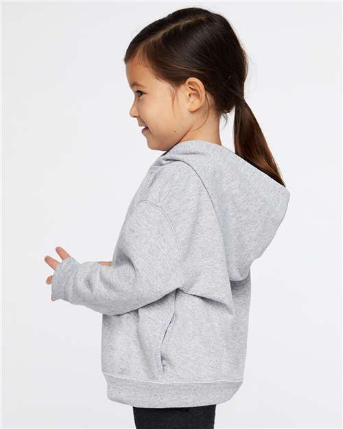 Rabbit Skins 3326 Heather — on model side