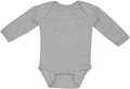 Infant Long-Sleeve Bodysuit - Heather