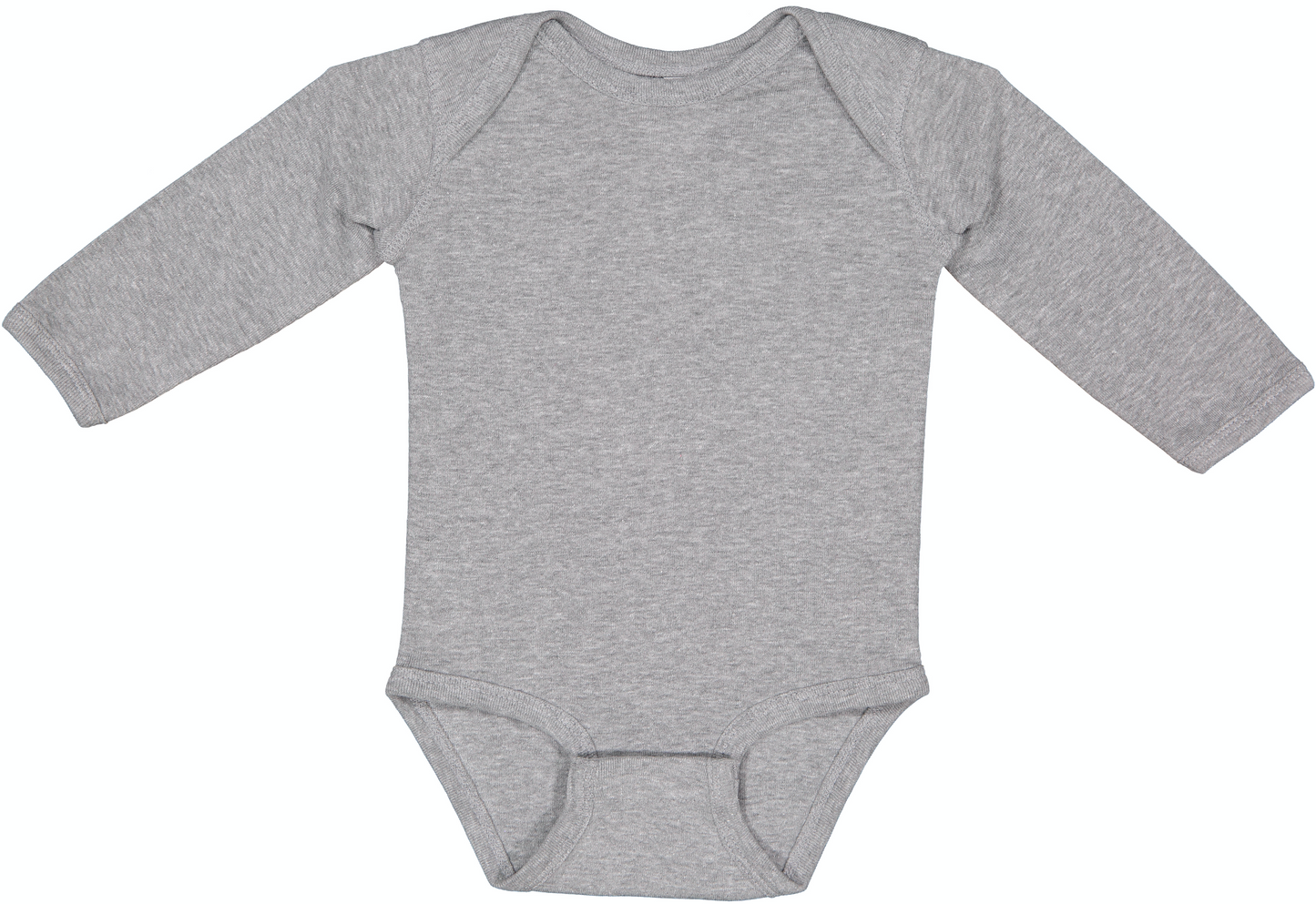 Infant Long-Sleeve Bodysuit - Heather