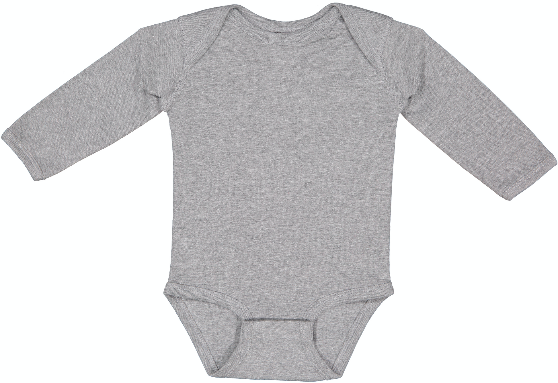 Infant Long-Sleeve Bodysuit - Heather
