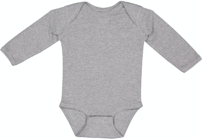 Infant Long-Sleeve Bodysuit - Heather