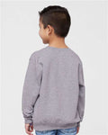 Rabbit Skins 3317 Heather — on model back