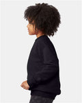 Hanes P360 Black — on model side